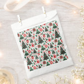 Weihnachtsbaum, Geschenke, Zuckerrohr Geschenktütchen (Ausgeschnitten)