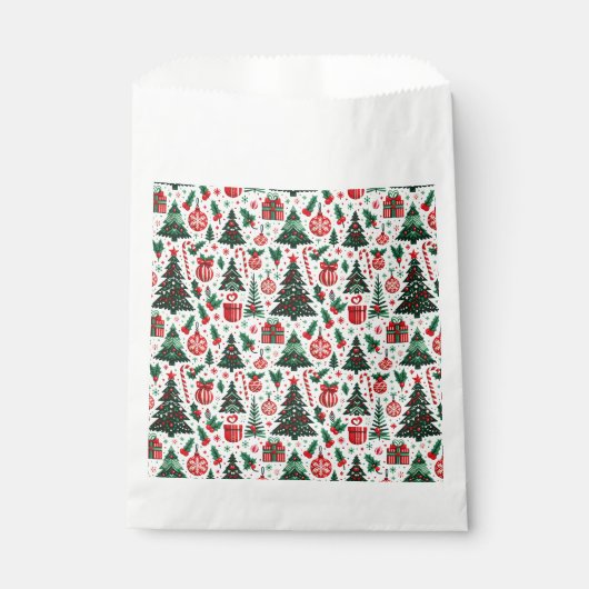 Weihnachtsbaum, Geschenke, Zuckerrohr Geschenktütchen (Vorderseite)