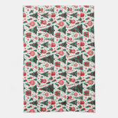 Weihnachtsbaum, Geschenke, Zuckerrohr Geschirrtuch (Vertikal)