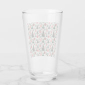 Weihnachtsbaum, Geschenke, Zuckerrohr Glas (Rückseite)