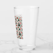 Weihnachtsbaum, Geschenke, Zuckerrohr Glas (Links)