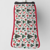 Weihnachtsbaum, Geschenke, Zuckerrohr Golf Headcover (Rotieren 90)