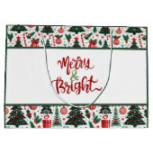 Weihnachtsbaum, Geschenke, Zuckerrohr Große Geschenktüte (Rückseite)