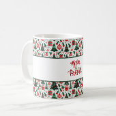 Weihnachtsbaum, Geschenke, Zuckerrohr Kaffeetasse (Vorderseite Links)