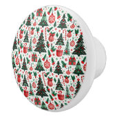 Weihnachtsbaum, Geschenke, Zuckerrohr Keramikknauf (Rechts)