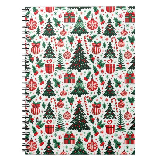 Weihnachtsbaum, Geschenke, Zuckerrohr Notizblock (Vorderseite)