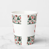 Weihnachtsbaum, Geschenke, Zuckerrohr Pappbecher (Links)