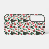 Weihnachtsbaum, Geschenke, Zuckerrohr Samsung Galaxy Hülle (Rückseite (Horizontal))