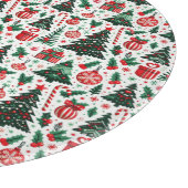 Weihnachtsbaum, Geschenke, Zuckerrohr Schneidebrett (Ecke)