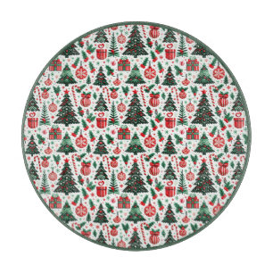 Weihnachtsbaum, Geschenke, Zuckerrohr Schneidebrett