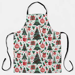 Weihnachtsbaum, Geschenke, Zuckerrohr Schürze