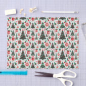 Weihnachtsbaum, Geschenke, Zuckerrohr Seidenpapier (Handwerk)