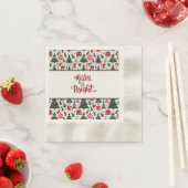 Weihnachtsbaum, Geschenke, Zuckerrohr Serviette (Beispiel)