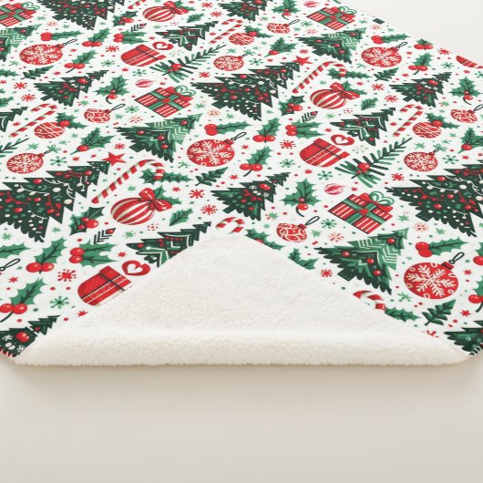 Weihnachtsbaum, Geschenke, Zuckerrohr Sherpadecke (3/4)