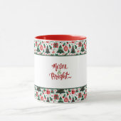 Weihnachtsbaum, Geschenke, Zuckerrohr Tasse (Zentrum)