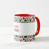Weihnachtsbaum, Geschenke, Zuckerrohr Tasse (VorderseiteRechts)