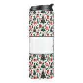 Weihnachtsbaum, Geschenke, Zuckerrohr Thermosbecher (Nach links gedreht)