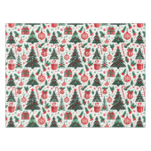 Weihnachtsbaum, Geschenke, Zuckerrohr Tischdecke (Vorderseite (Horizontal))