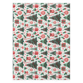 Weihnachtsbaum, Geschenke, Zuckerrohr Tischdecke (Vorderseite)