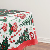 Weihnachtsbaum, Geschenke, Zuckerrohr Tischdecke (Beispiel)