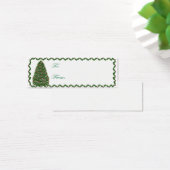 Weihnachtsbaum-Geschenkkarte (Schreibtisch)