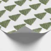 Weihnachtsbaum Geschenkpapier (Ecke)