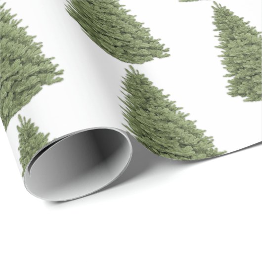 Weihnachtsbaum Geschenkpapier (Rolleneckpunkt)