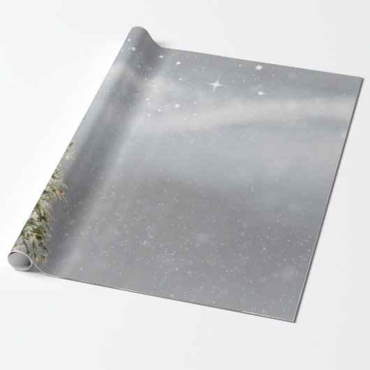 Weihnachtsbaum Geschenkpapier (Ungerollt)