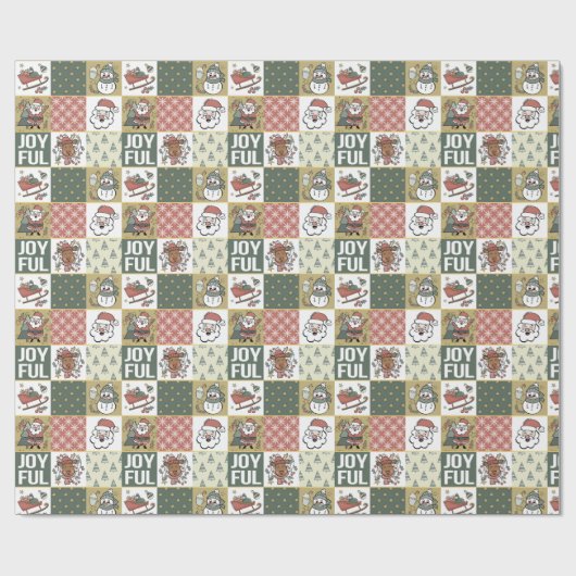 Weihnachtsbaum Geschenkpapier (Flach)