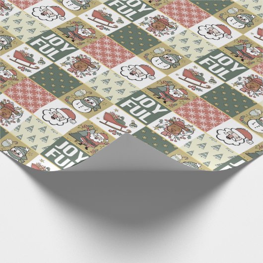 Weihnachtsbaum Geschenkpapier (Ecke)