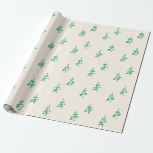 Weihnachtsbaum Geschenkpapier (Ungerollt)