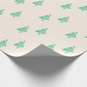 Weihnachtsbaum Geschenkpapier (Ecke)