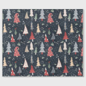 Weihnachtsbaum Geschenkpapier (Flach)