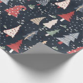 Weihnachtsbaum Geschenkpapier (Ecke)