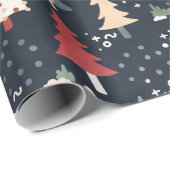 Weihnachtsbaum Geschenkpapier (Rolleneckpunkt)