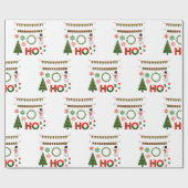 Weihnachtsbaum Geschenkpapier (Flach)