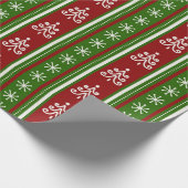 Weihnachtsbaum Geschenkpapier (Ecke)