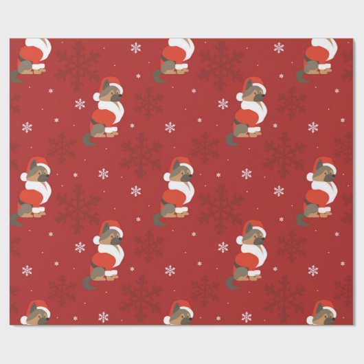 Weihnachtsbaum Geschenkpapier (Flach)