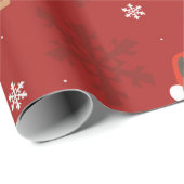 Weihnachtsbaum Geschenkpapier (Rolleneckpunkt)