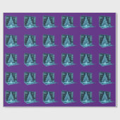 Weihnachtsbaum Geschenkpapier (Flach)