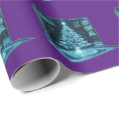 Weihnachtsbaum Geschenkpapier (Rolleneckpunkt)