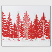 Weihnachtsbaum Geschenkpapier (Flach)