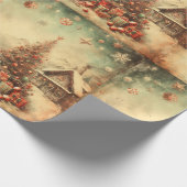 Weihnachtsbaum Geschenkpapier (Ecke)