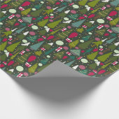 Weihnachtsbaum Geschenkpapier (Ecke)