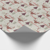 Weihnachtsbaum Geschenkpapier (Ecke)