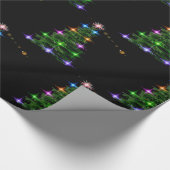 Weihnachtsbaum Geschenkpapier (Ecke)