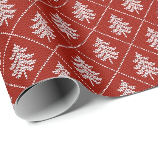 Weihnachtsbaum Geschenkpapier (Rolleneckpunkt)