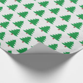 Weihnachtsbaum Geschenkpapier (Ecke)