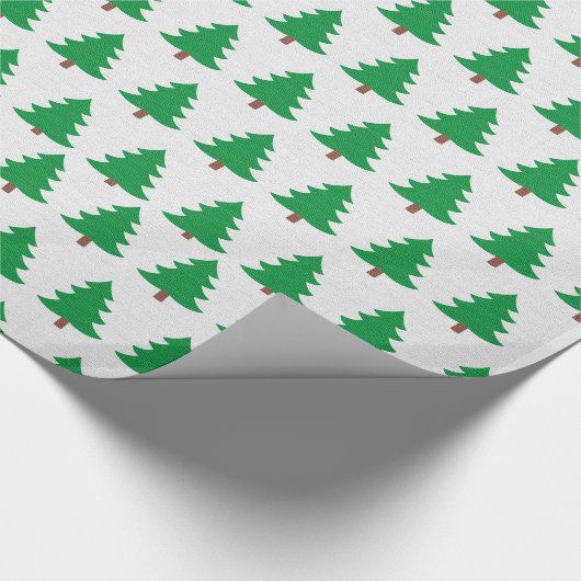 Weihnachtsbaum Geschenkpapier (Ecke)