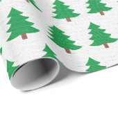 Weihnachtsbaum Geschenkpapier (Rolleneckpunkt)